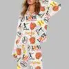 Love Softball Pajama Set 2