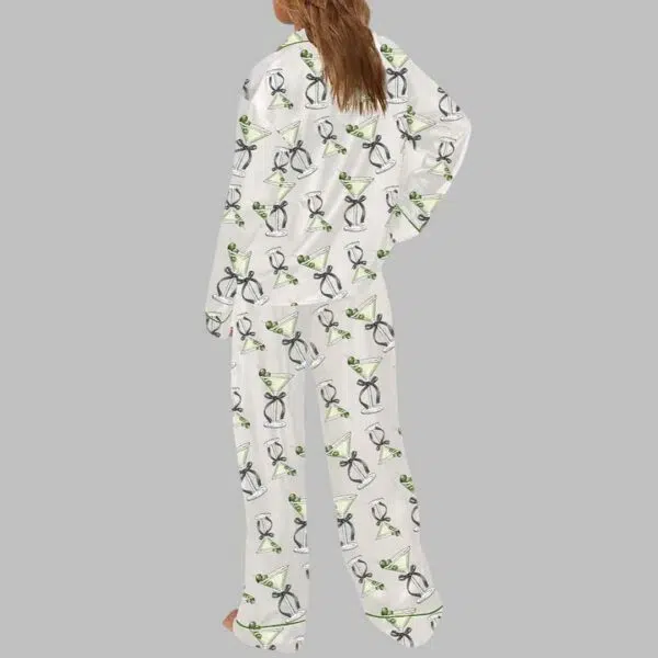 Martini Coquette Bow Pajama Set 4