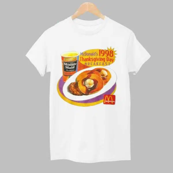 McDonalds 1998 Thanksgiving Day Breakfast Shirt 1