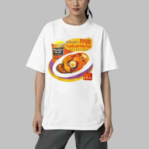 McDonalds 1998 Thanksgiving Day Breakfast Shirt 4