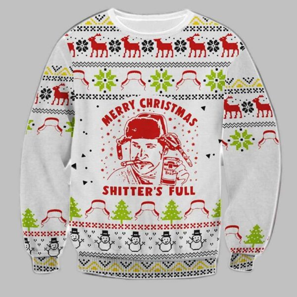 Merry Christmas Shitter's Full Ugly Christmas Sweater 2