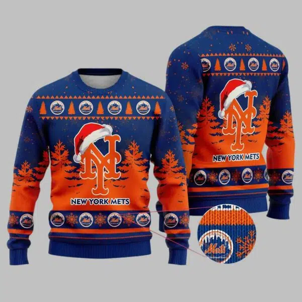 Mets Special Christmas Ugly Christmas Sweater 2