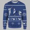 Mookie Freddie And David Dodgers Ugly Christmas Sweater 2