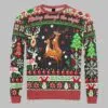 Naughty Reindeer Ugly Christmas Sweater 2