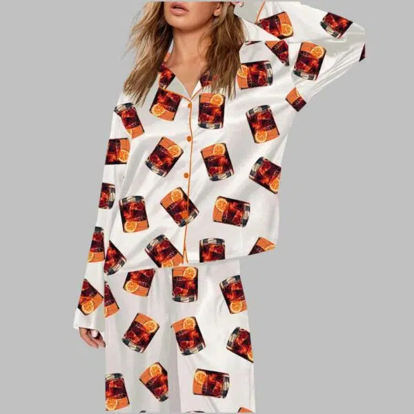 Negroni Cocktail Pajama Set 2