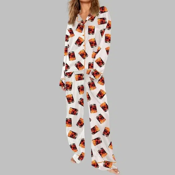 Negroni Cocktail Pajama Set 3