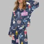 Nutcracker Ballet Satin Pajama Set