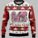 Octopus Santa Hat Ugly Christmas Sweater