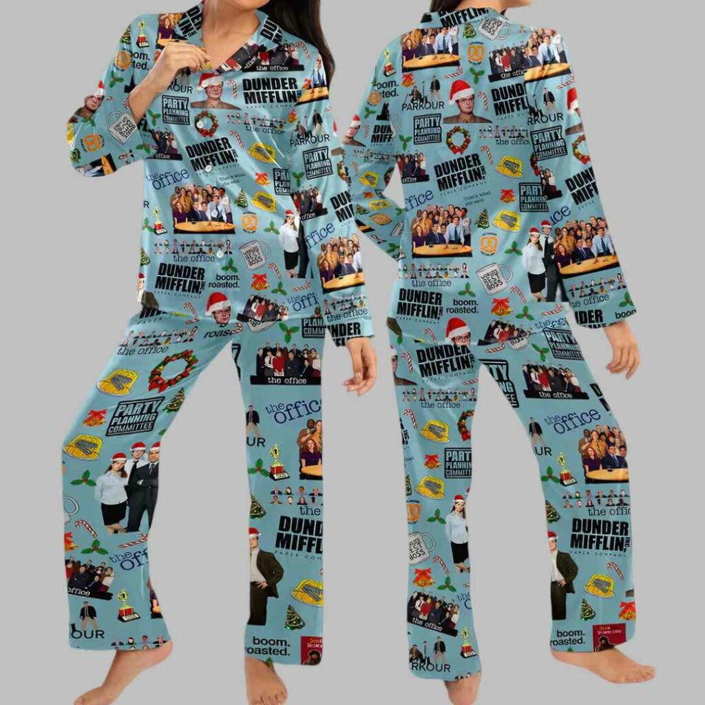 Office Christmas Pajama Set 3 Office Christmas Pajama Set 3