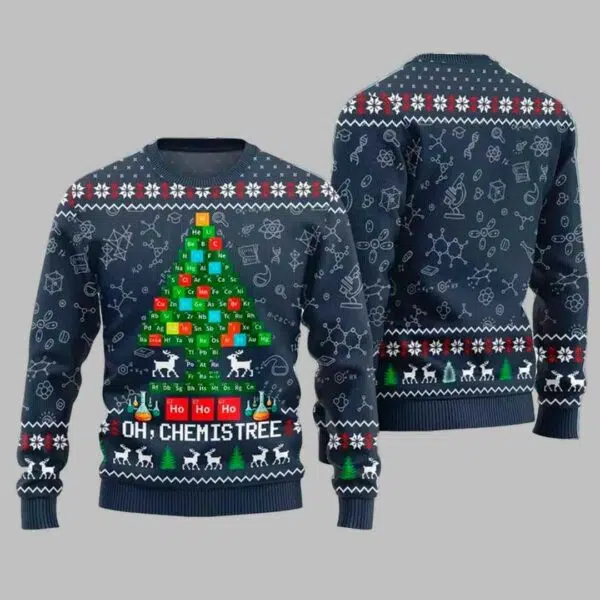 Oh Chemistree Ugly Christmas Sweater 2