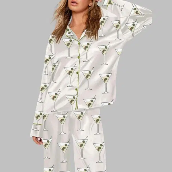 Olive Martini Drinking Pajama Set 2