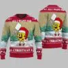 Pickleball All I Want For Christmas Ugly Christmas Sweater 2