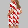 Red Birds Pajama Set 4