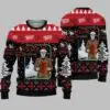 Retro Michael Myers Santa Claus Have A Killer Ugly Christmas Sweater 2