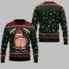 Santa Claus Silent Butt Deadly Ugly Christmas Sweater 2