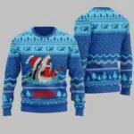 Shark Santa Christmas Ugly Christmas Sweater