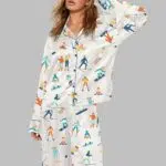 Ski Holiday Pajama Set