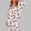 Snowman Merry Christmas Pajama Set 2