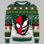 Spider Man And Venom Ugly Christmas Sweater