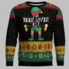 The Beer Lover Elf Ugly Christmas Sweater 2