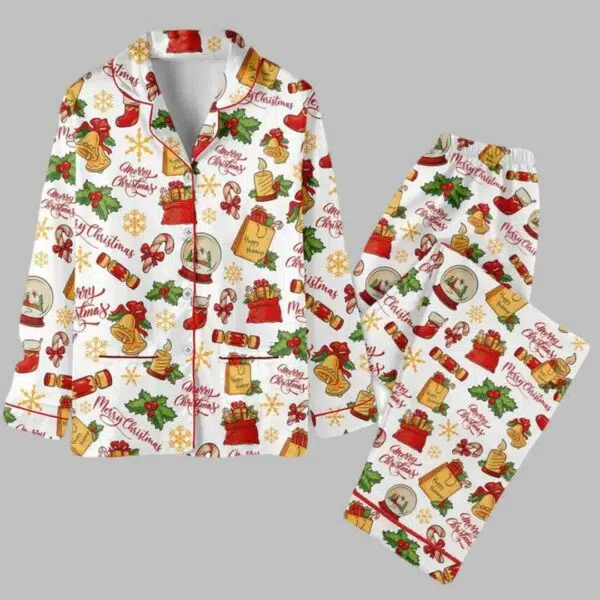 The Bell Merry Christmas Pajamas Set 2