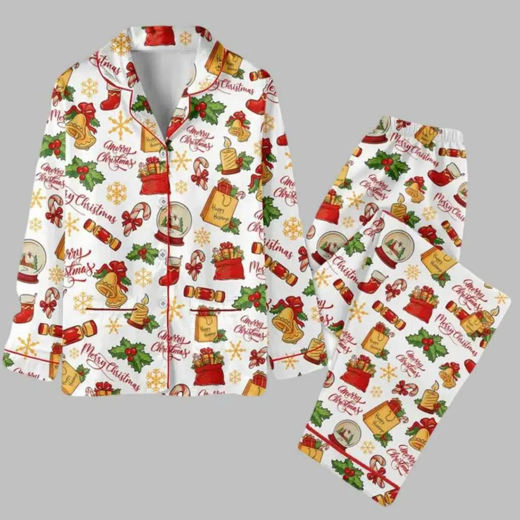 The Bell Merry Christmas Pajamas Set 3