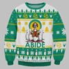 The Big Lebowski Abide Ugly Christmas Sweater 4 The Big Lebowski Abide Ugly Christmas Sweater 2