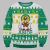 The Big Lebowski Abide Ugly Christmas Sweater 2