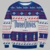 Three Olives Vodka Ugly Christmas Sweater 2