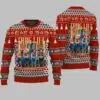 Thug Life Trump Vance Kennedy Elon Ugly Christmas Sweater 2