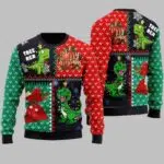 Tree Rex Merry Christmas Ugly Christmas Sweater
