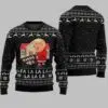 Trump 2024 Fa la la la la la la Anti Harris Ugly Christmas Sweater 3