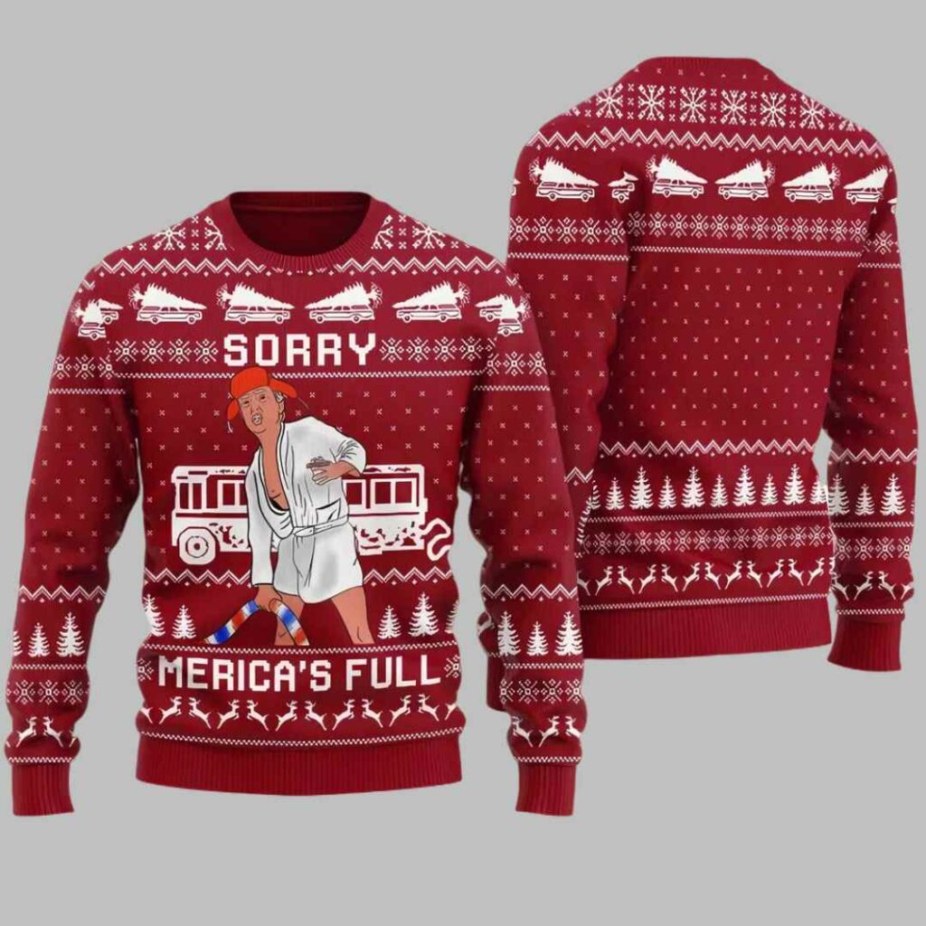 Trump Cousin Eddie Ugly Christmas Sweater 3