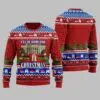 Trump Ill Be Home For Christmas Ugly Christmas Sweater 2