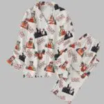 Trump McDonald Christmas Pajama Set