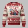 Trump Vance 2024 The Outlaw and The Hillbilly Ugly Christmas Sweater 2