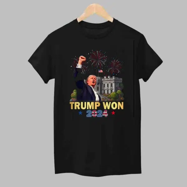 Trump Winning Election Trump Won 2024 Shirt 1