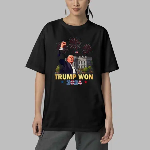 Trump Winning Election Trump Won 2024 Shirt 4