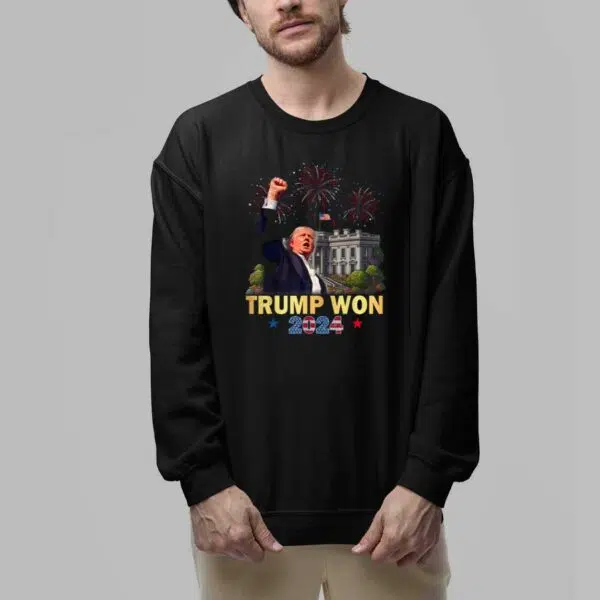 Trump Winning Election Trump Won 2024 Shirt 5