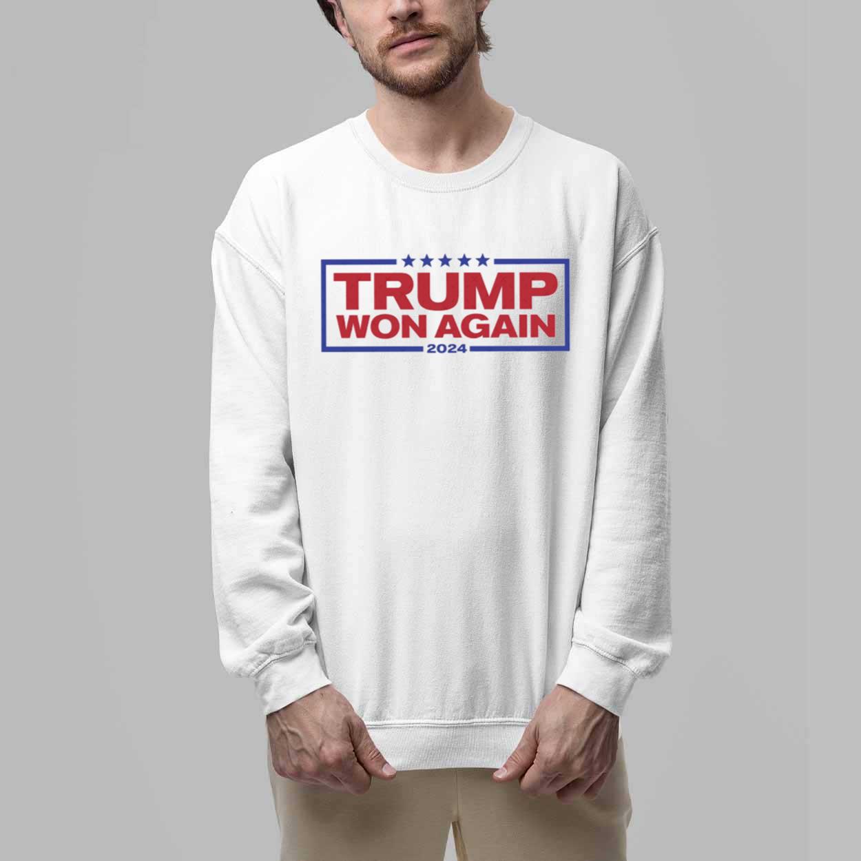 Trump Won 2024 Again T Shirt 5 Trump Won 2024 Again T Shirt 5