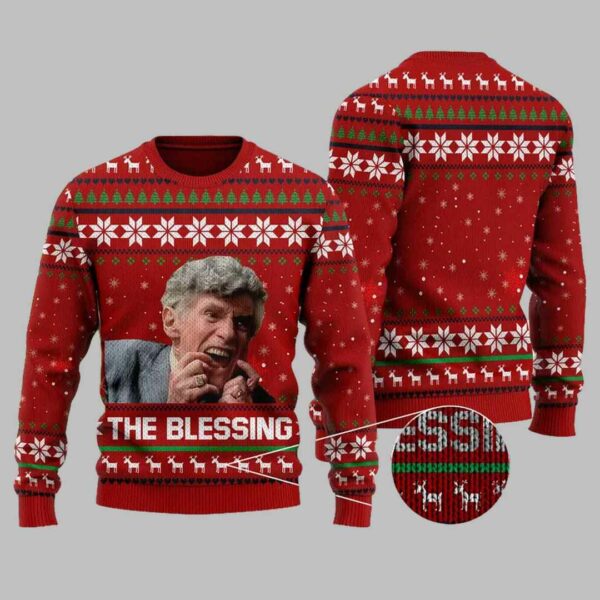 Uncle Lewis The Blessing Ugly Christmas Sweater 2