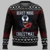 Venom Beast Mode Christmas Ugly Christmas Sweater 1