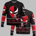 Venom Spiderman Ugly Christmas Sweater