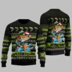 Walleye Fishing Ugly Christmas Sweater