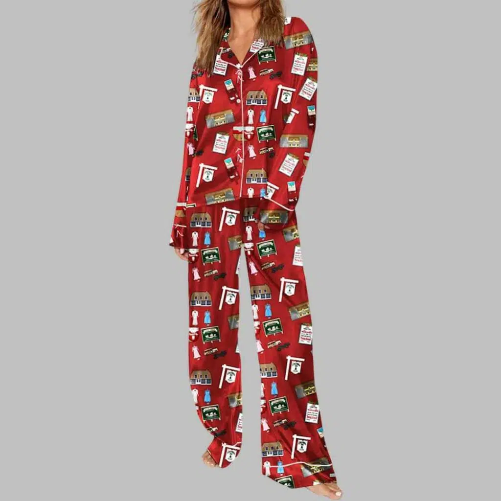 White Christmas Pajama Set 2