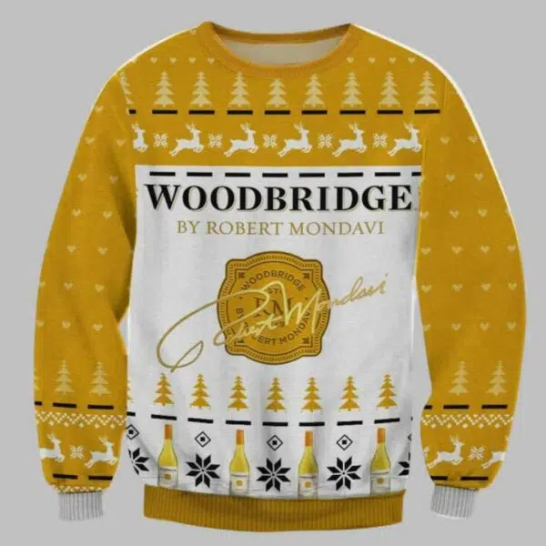 Woodbridge Chardonnay Ugly Christmas Sweater 2