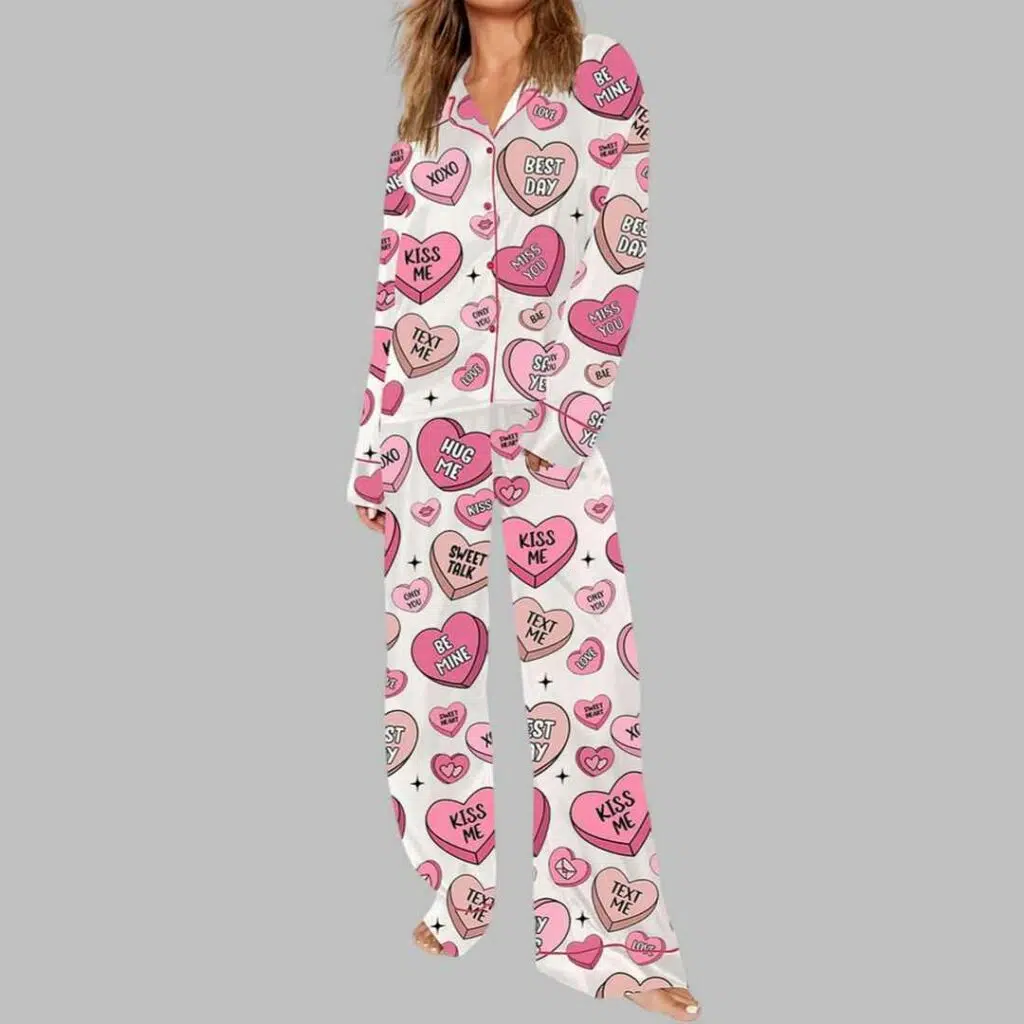 Xoxo Valentine Pajama Set 2