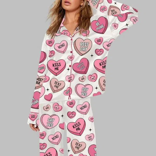 Xoxo Valentine Pajama Set 4