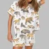 Yellowstone Animals Pajama Set 4