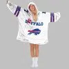 Allen Buffalo Football Unisex Blanket Hoodie